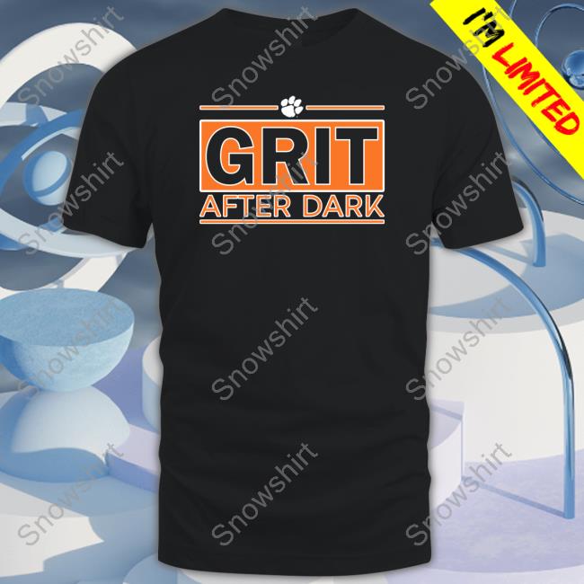 Clemson Athletics Grit After Dark Hoodie Clemson Basketball