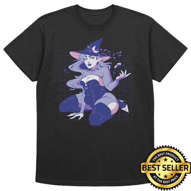 Official Moonbtch Merch Store Crystal Pinup Tee Shirt