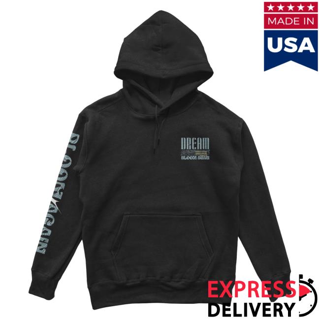 Official Dream Clothing Bloom Again Hoodies Black Dreamclothinghq Official Dream Clothing Bloom Again Hoody Black Dreamclothinghq