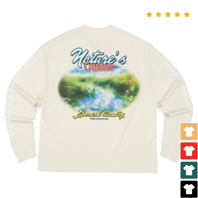 Official Official Jiberish Clothing Jiberish Country Long Sleeve New Shirt Cement