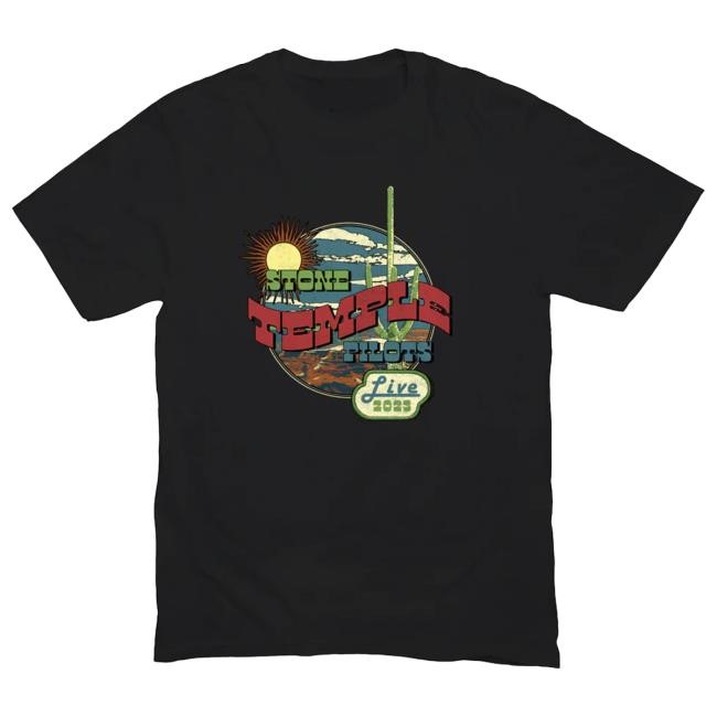 Desert Postcard Tee Shirt Stone Temple Pilots Store