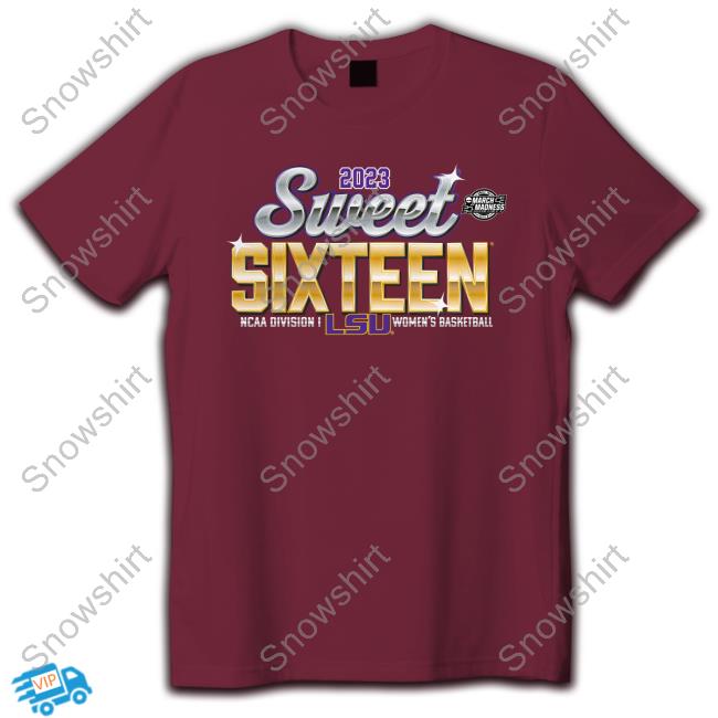 LSU Tigers 2023 NCAA Tournament March Madness Sweet 16 Hoodie Official Sec LSU Tigers 2023 NCAA Tournament March Madness Sweet 16 Long Sleeve T Shirt