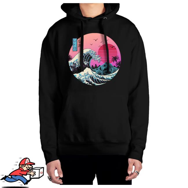 Official Vapor95 Clothing Store Vapor 95 Retro Wave Hoodies