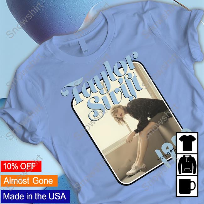 Official Taylor Swift Merch From The Vault Green 1989 Taylor's Version Photo Long Sleeve