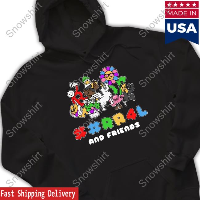 Rr4l & Frriends Tee Shirt