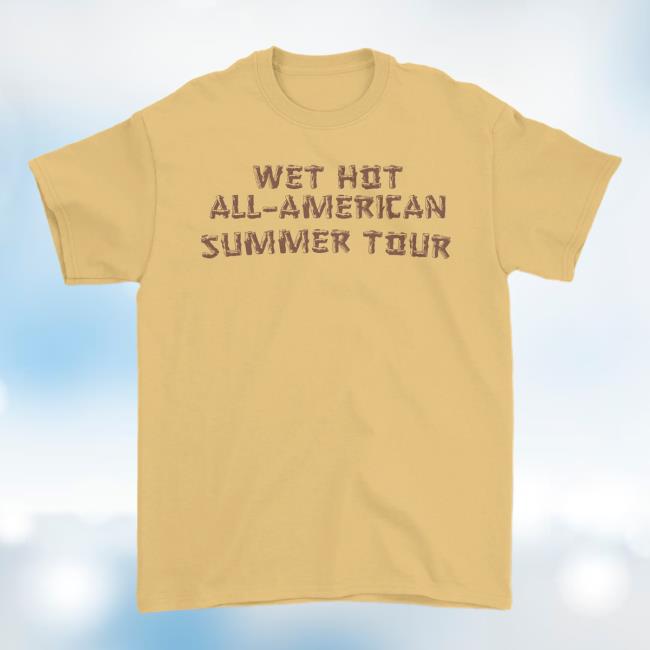 Official The All American Rejects Merch Wet Hot All American Summer Tour Hoodie