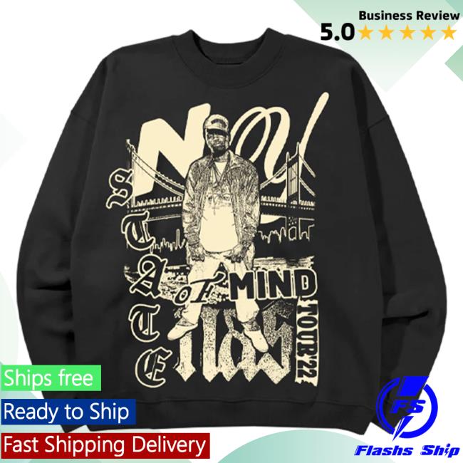 Official Nasir Jones Shop Nas Merch Black 2022 Ny State Of Mind Tour Hoodie Nasirjones