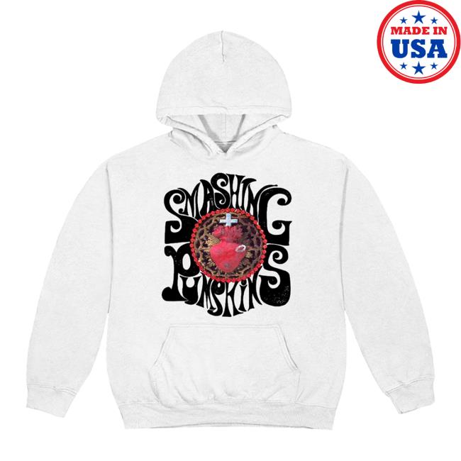 Smashing Pumpkins Merch Gish 33Rd Anniversary Pullover Hoodie