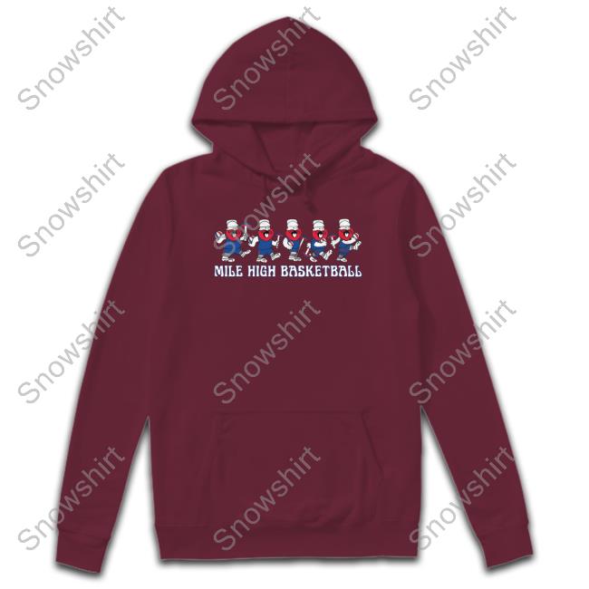 Barstool Sports Mile High Basketball T Shirt Official Barstool Sports Mile High Basketball Tee