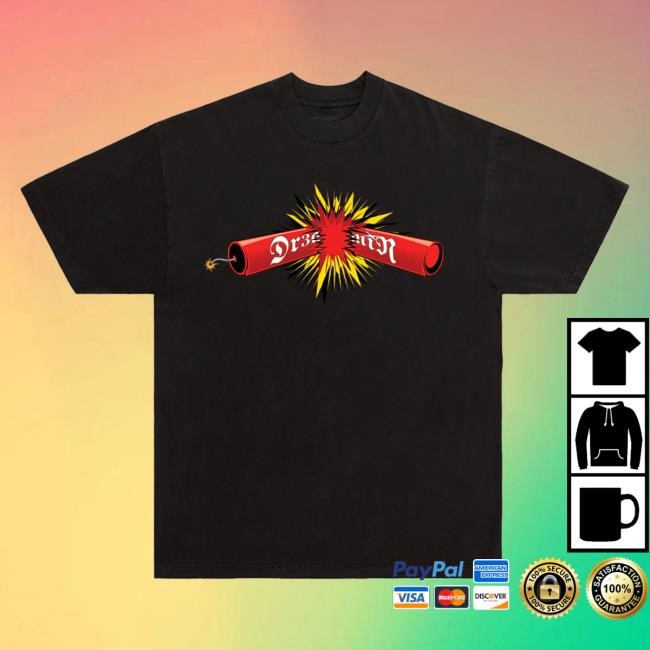 Official Clix Merch Firework Crew neck - Black Clix Dr3amin Clothing Shop Dr3aminClothing