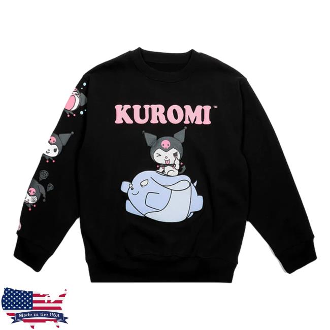 Official Sanrio Apparel Clothing Merch Store Shop Kuromi X Dumbgood Crew