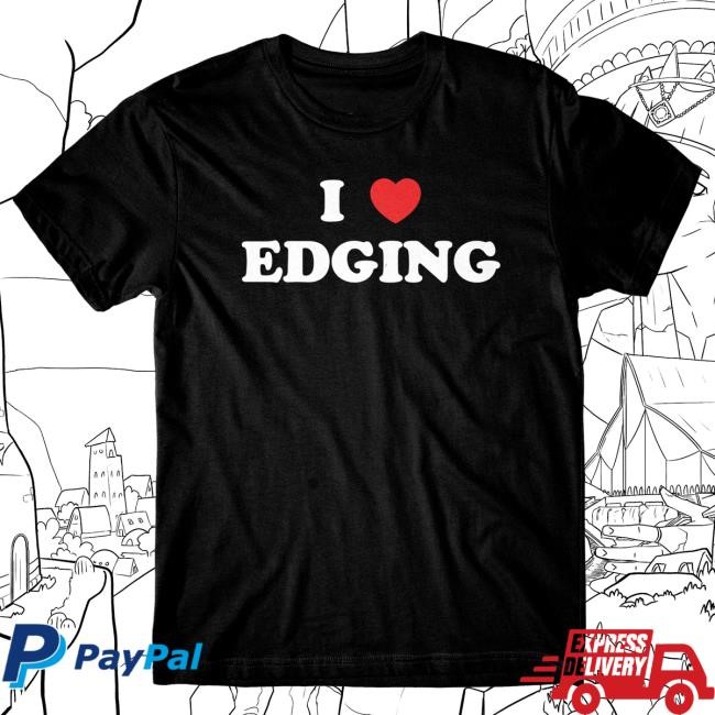 Danny Duncan I Heart Edging Black New T-Shirt – Danny Duncan Shop