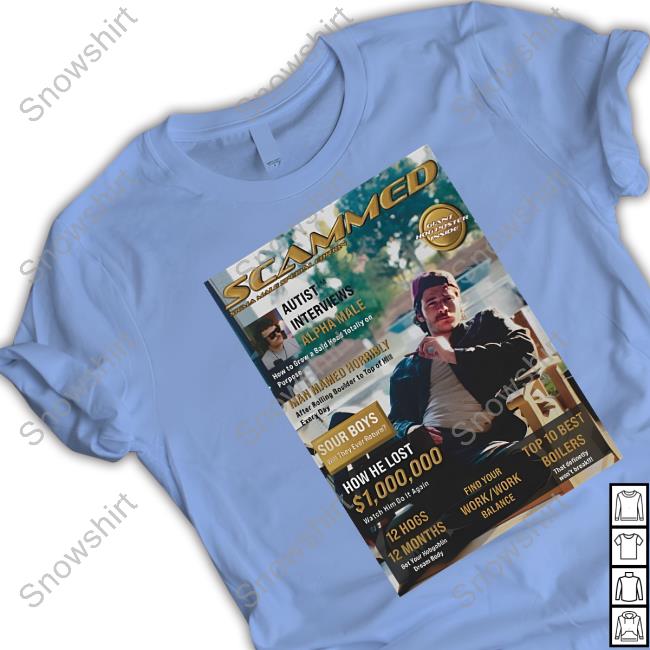 Scammed Gold Shirt Sour Boys Scammed Gold Tee Shirt