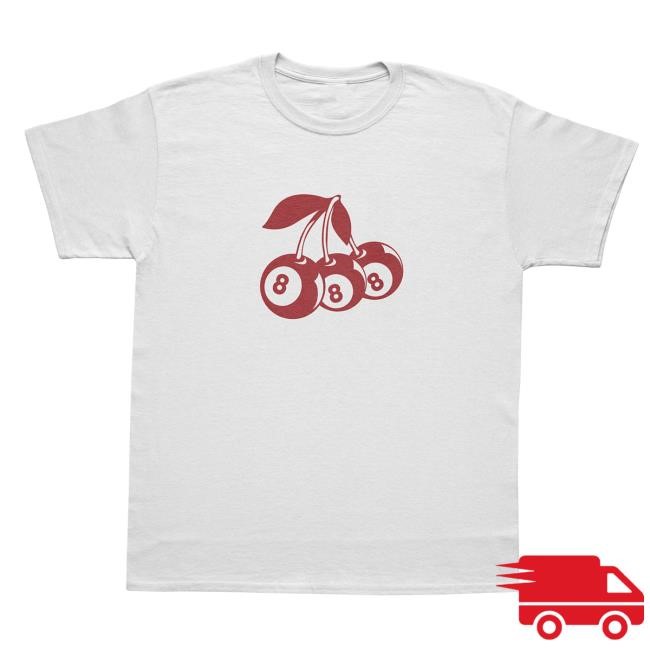 888 Cherry Short Sleeve Shirt Kesi Merch