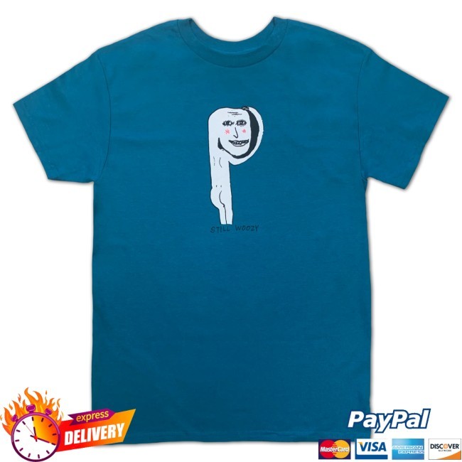 Blue Butt Shirt Still Woozy