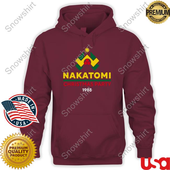 Official Nakatomi Christmas Party Shirts Official Holy Elle Twisted Gorilla Merch Nakatomi Christmas Party 1988 T-Shirt