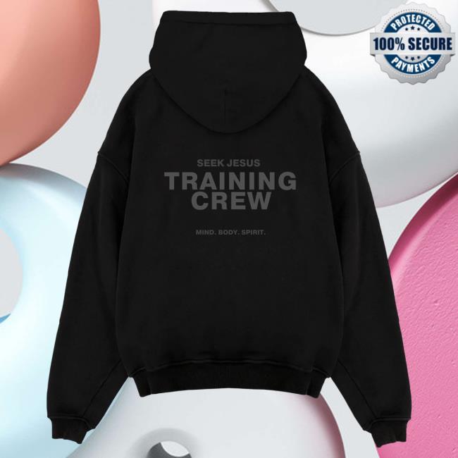 Official Seek Jesus Merch Store Seek Jesus Training Crew - Sweater Black Seek Jesus Apparel Clothing SeekJesus