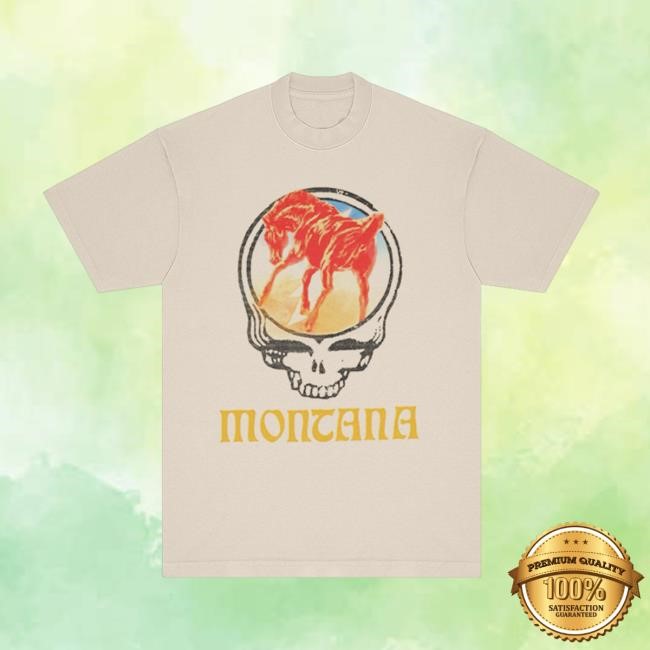 Montana United States of Dead T Shirt Grateful Dead Merch