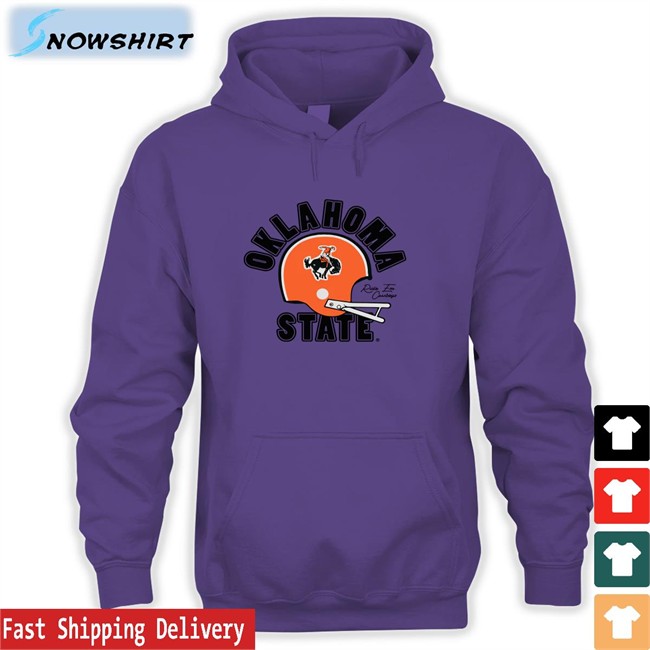 Oklahoma State Osu Throwback 1960S Helmet Edition Limited Tee Shirts Homefiel Dapparel Store