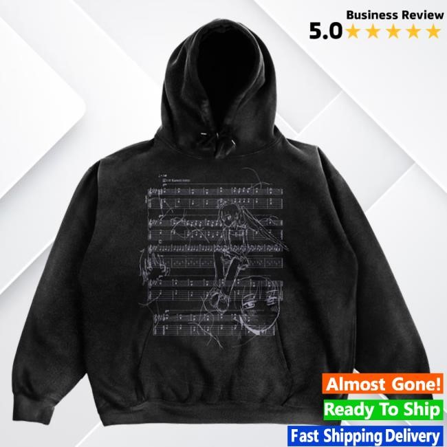 Official Dead Air Music Sheet Black Hoodie
