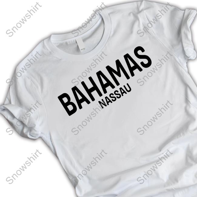 Official Bahamas Nassau White Tee Official Bahamas Nassau White T Shirts