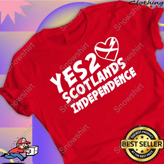 Yes 2 Scotlands Independence Tee Yes 2 Scotlands Independence Hoodie