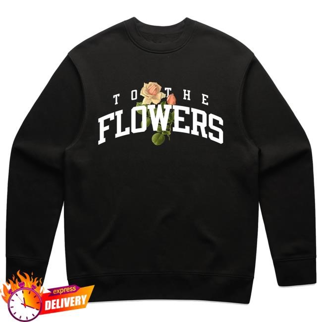 While She Sleeps Flowers Varsity Pullover Crewneck Sweatshirt – Sleeps Brothers