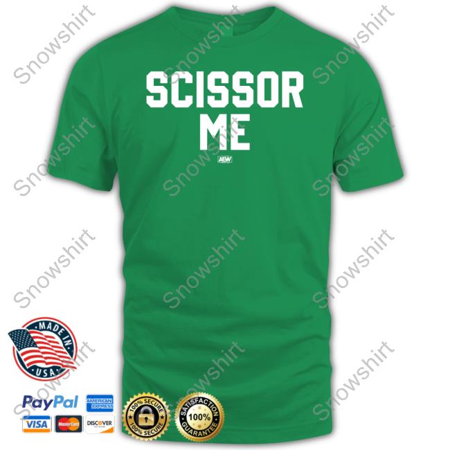 Scissor Me Long Sleeve Shirt All Elite Wrestling The Acclaimed Scissor Me Tee Shirt