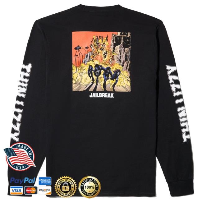 City Stadium Fans Wear Noah NYC x Thin Lizzy Jailbreaks L/S Tee Night Show Travel Tee Jailbreaks L/S From Noah NYC x Thin Lizzy