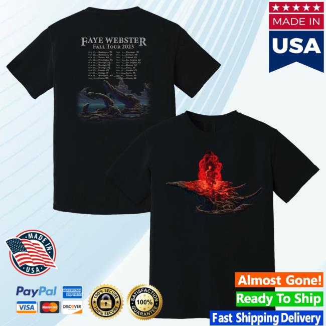 Official Faye Webster Merch Faye Webster Fantasy Tour 2023 T-Shirts FayeWebster