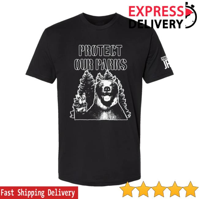 Official Joe Rogan Merch Protect Our Parks Bear Tee