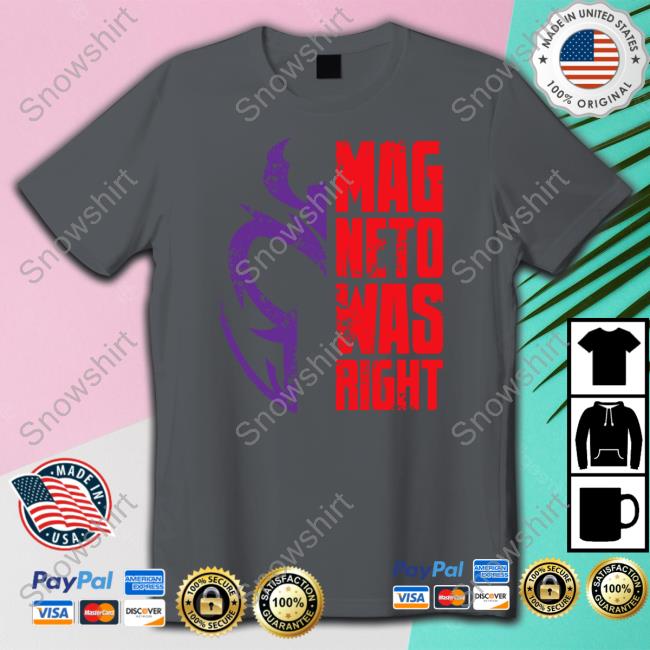 Mag Neto Was Right Hoodie Alejandra Caraballo Mag Neto Was Right Tee Alejandra Caraballo