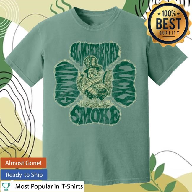 Official Blackberry Smoke Merch Store Blackberry Smoke Gettin Lucky - Limited Edition St Patrick's Day Shirt