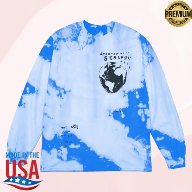 Official G Eazy Apparel Clothing Store Shop Sky High Wonky World Long Sleeve Tshirt G-Eazy Merch