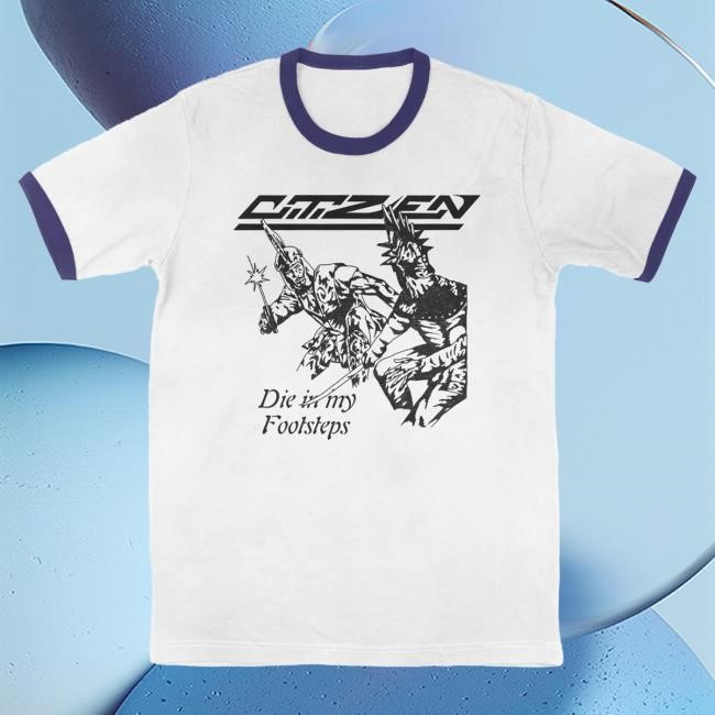 Citizen Band Footsteps Ringer New Shirt | Citizen Official Merch Store