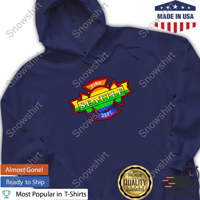 Official Fire Seattle Dept Pride Shirts
