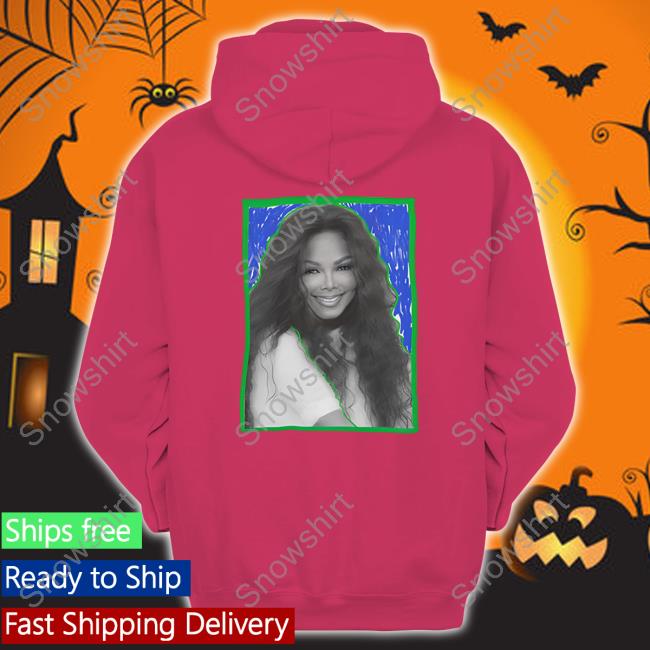 Official Janet Jackson White Sketch T Shirt Janet Jackson Tour Merch Janet Jackson White Sketch Shirt