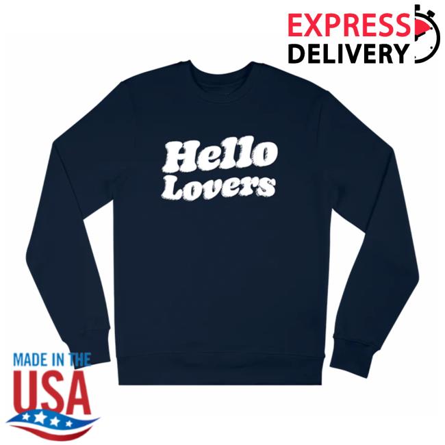Niall Horan Hello Lovers Logo Navy Sweatshirt