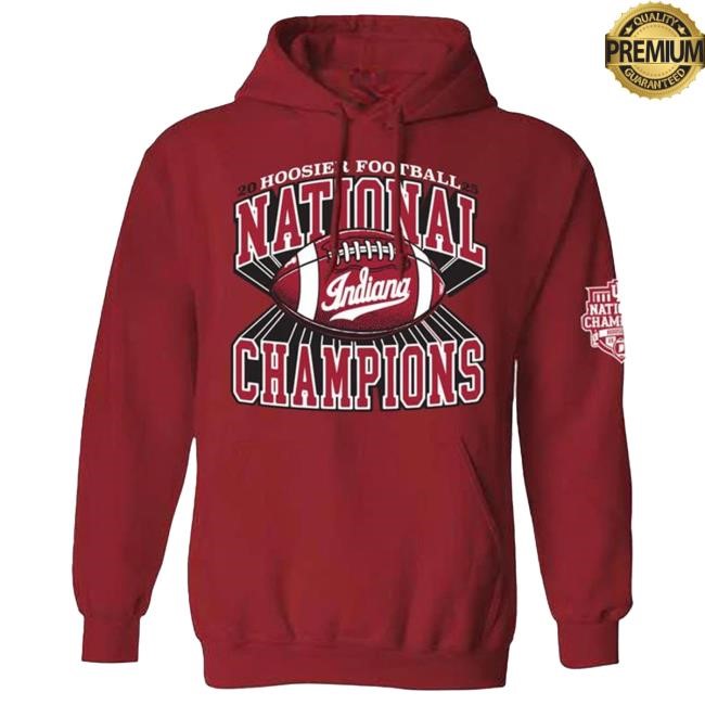 NCAA Football Indiana Hoosiers 2025 Champions Football Outerwear