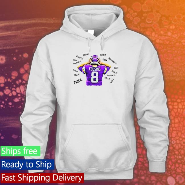 Minnesota Vikings Kirk Cousins Football Sweatshirt Minnesota Vikings Kirk Cousins Football Tee