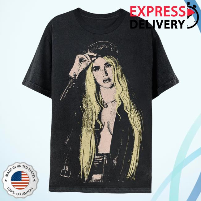 Official Kesha Tour Merch Kesha Portrait Black Light Shirt Ke$ha Clothing Store Shop