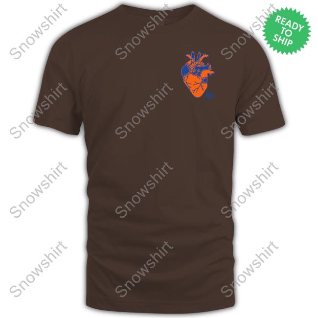 Blue & Orange Heart New Shirt