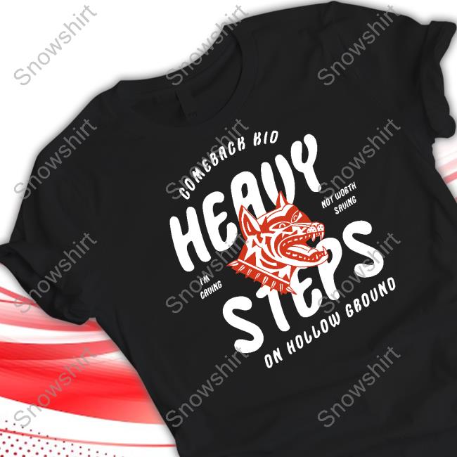 Cut Loose Comeback Kid Heavy Steps On Hollow Ground Dog Head Sweatshirt