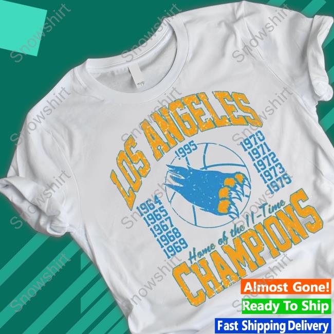 LA Basketball Home Of The 11-time Champions T-Shirt