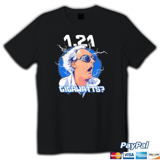 Official 1.21 Gigawatts Hoodie Official 1.21 Gigawatts Sweatshirts