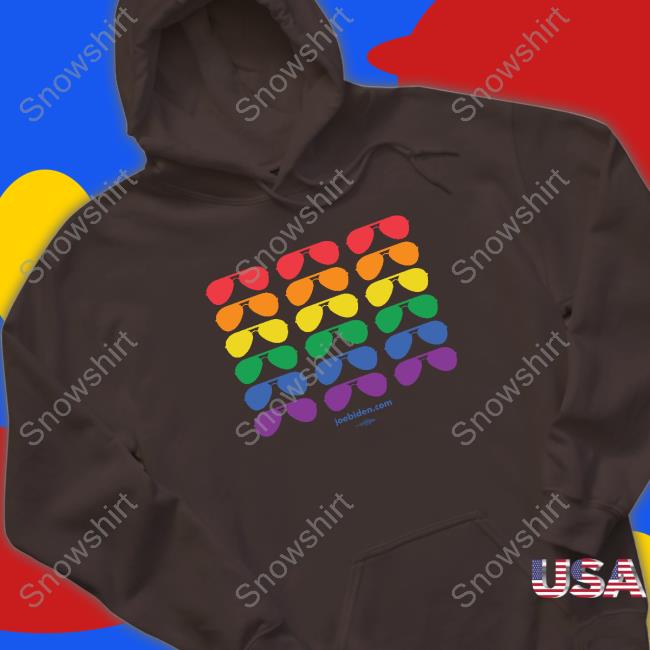 Official Joe Biden Shop Pride Aviators T-Shirt Pride Aviators Tee Shirt
