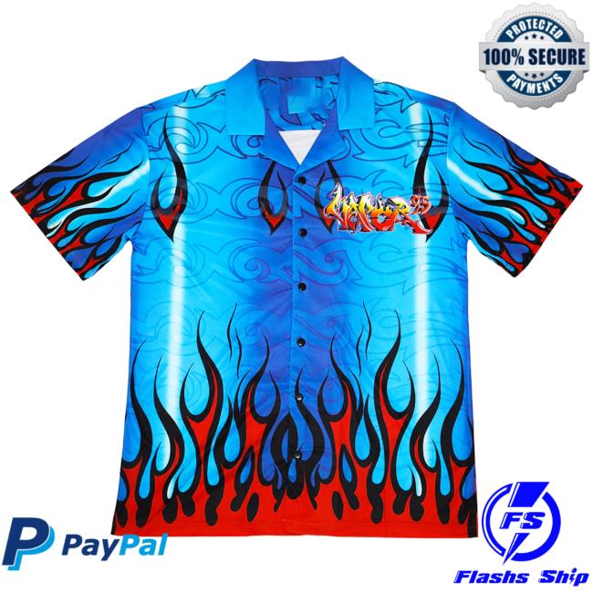 Vapor95 Clothing Store Hot Rod Hawaiian New Shirt Vapor 95