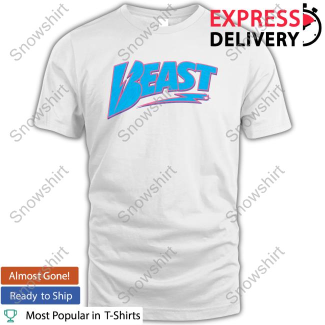 Official Mrbeast Merch 3D Bolt S/Sleeve Tee