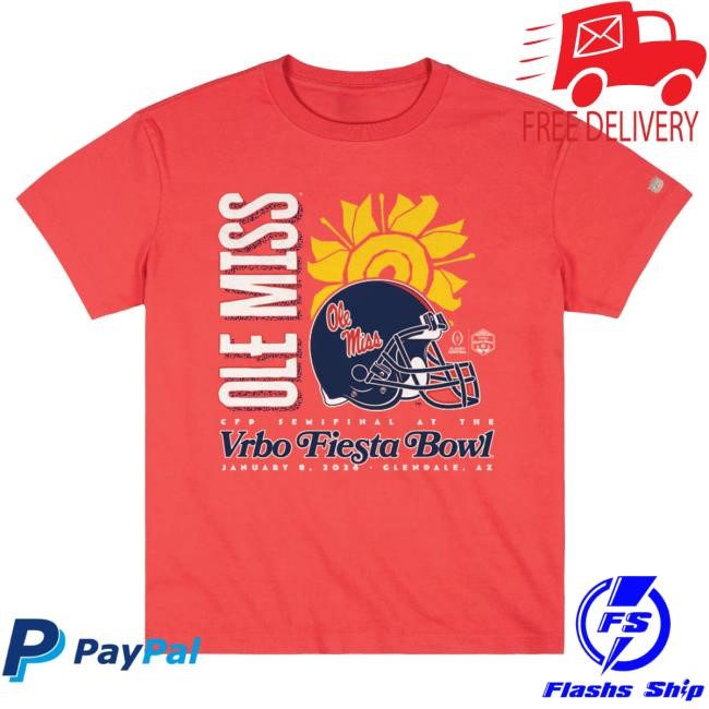 Ole Miss Rebels 2026 Fiesta Bowl Heavyweight Tee Homefield