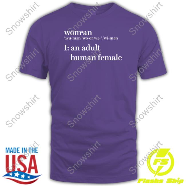 The Daily Wire Store Woman An Adult Human Female Shirt Long Sleeve